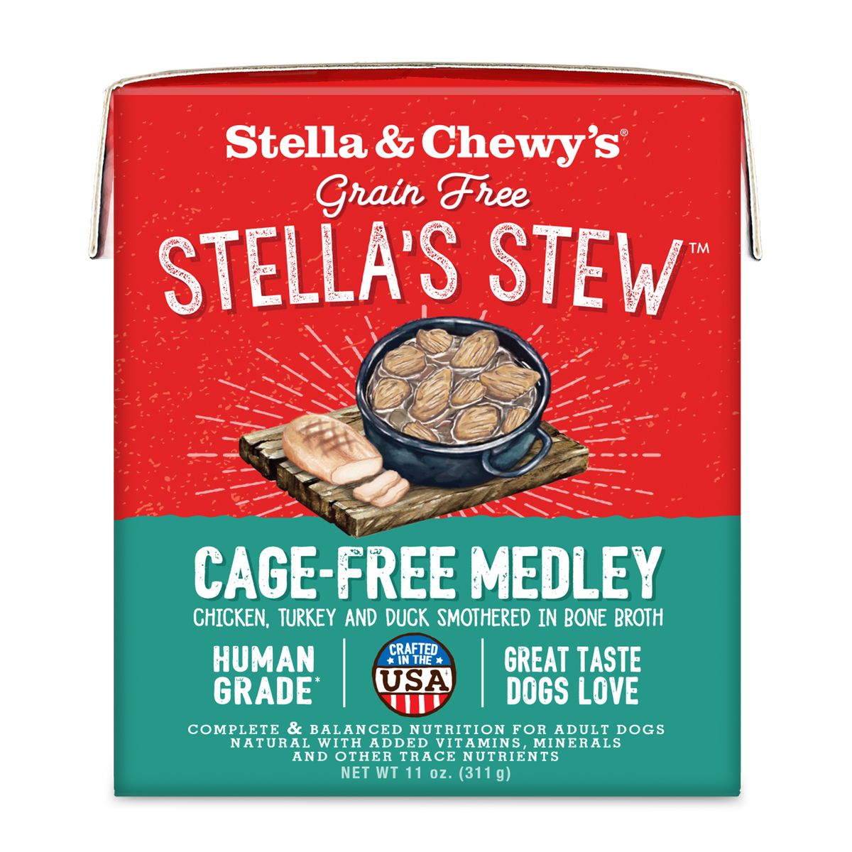 Stella's Stew Cage Free Medley - 11 oz