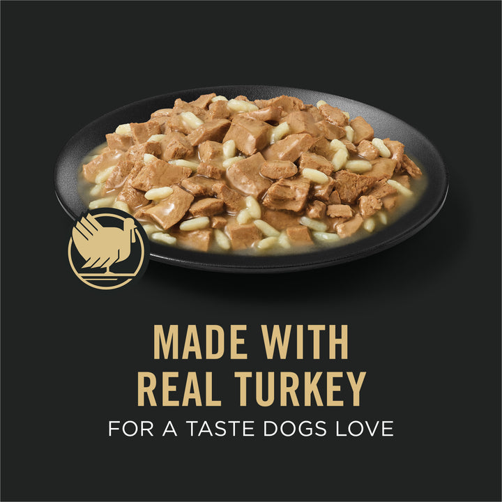 Pro Plan Weight Mgmt Turkey and Rice Morsels in Gravy 13 oz unpacked