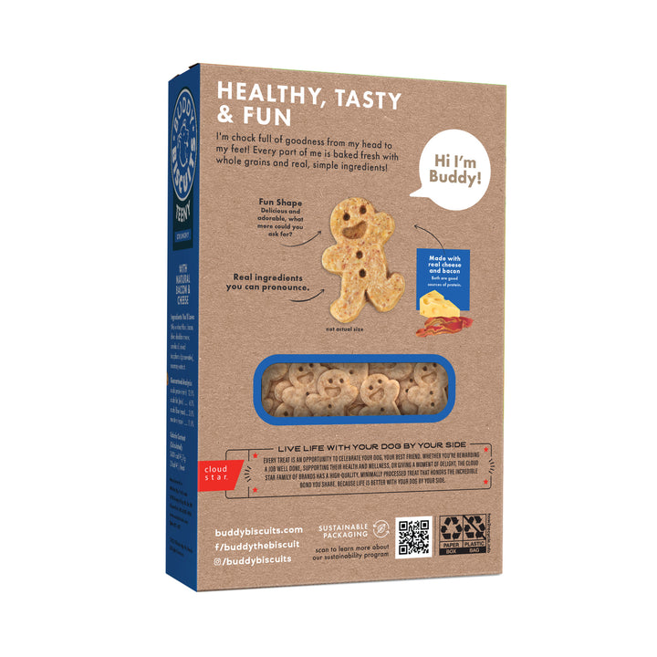 Cloud Star Itty Bitty Biscuits Bacon and Cheese 8 oz - back