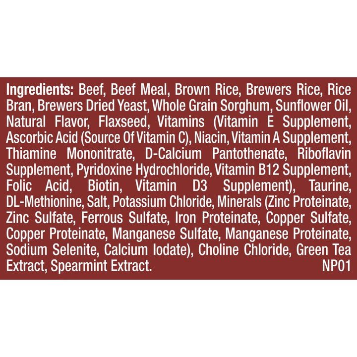 Natural Balance LID Beef and Brown Rice 24lb