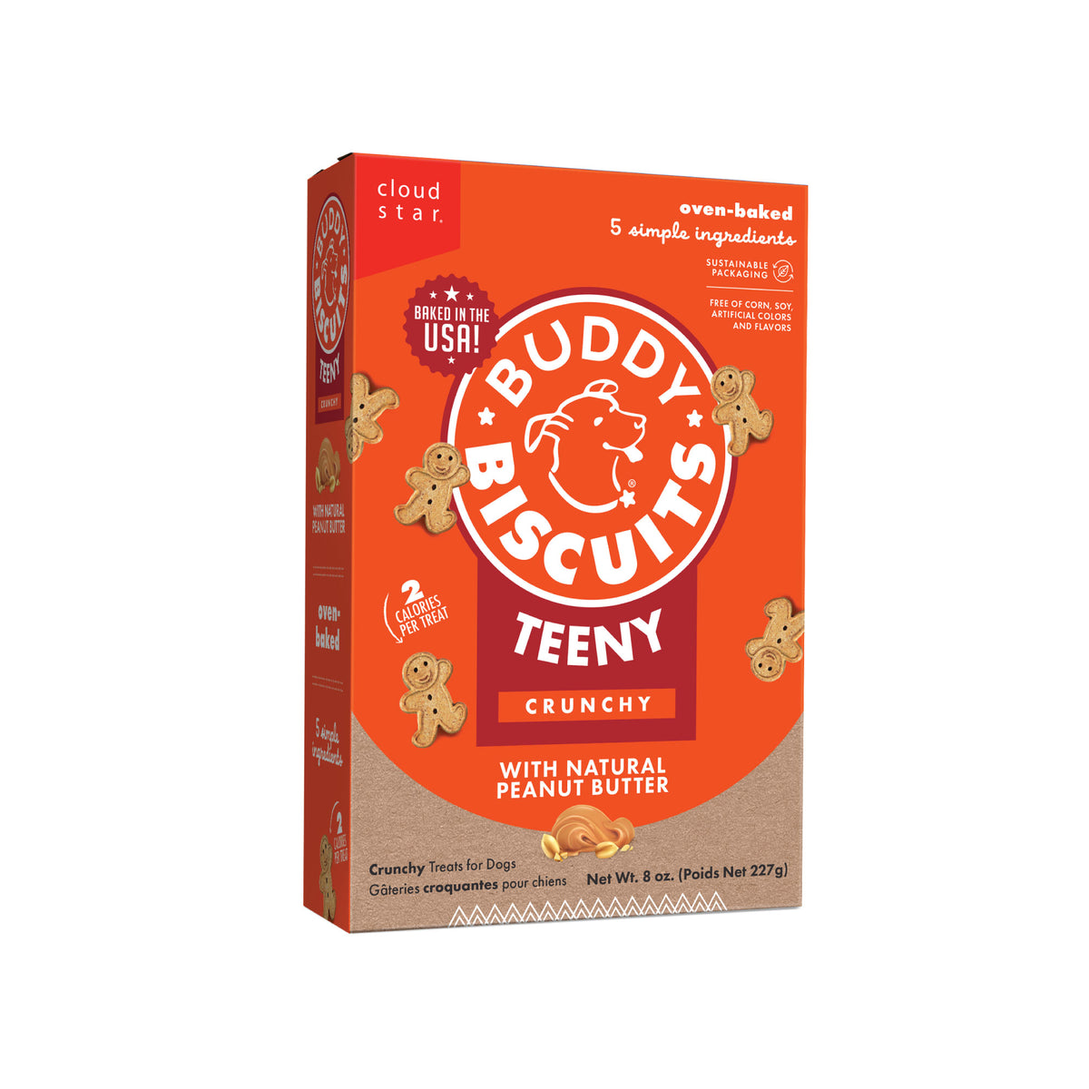 Cloud Star Itty Bitty Biscuits Peanut Butter 8 oz
