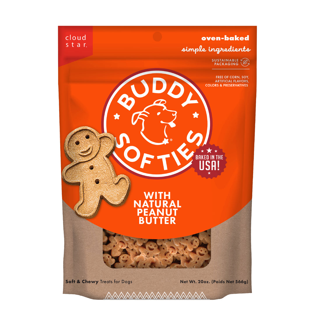 Buddy Biscuits soft and chewy PB 20oz
