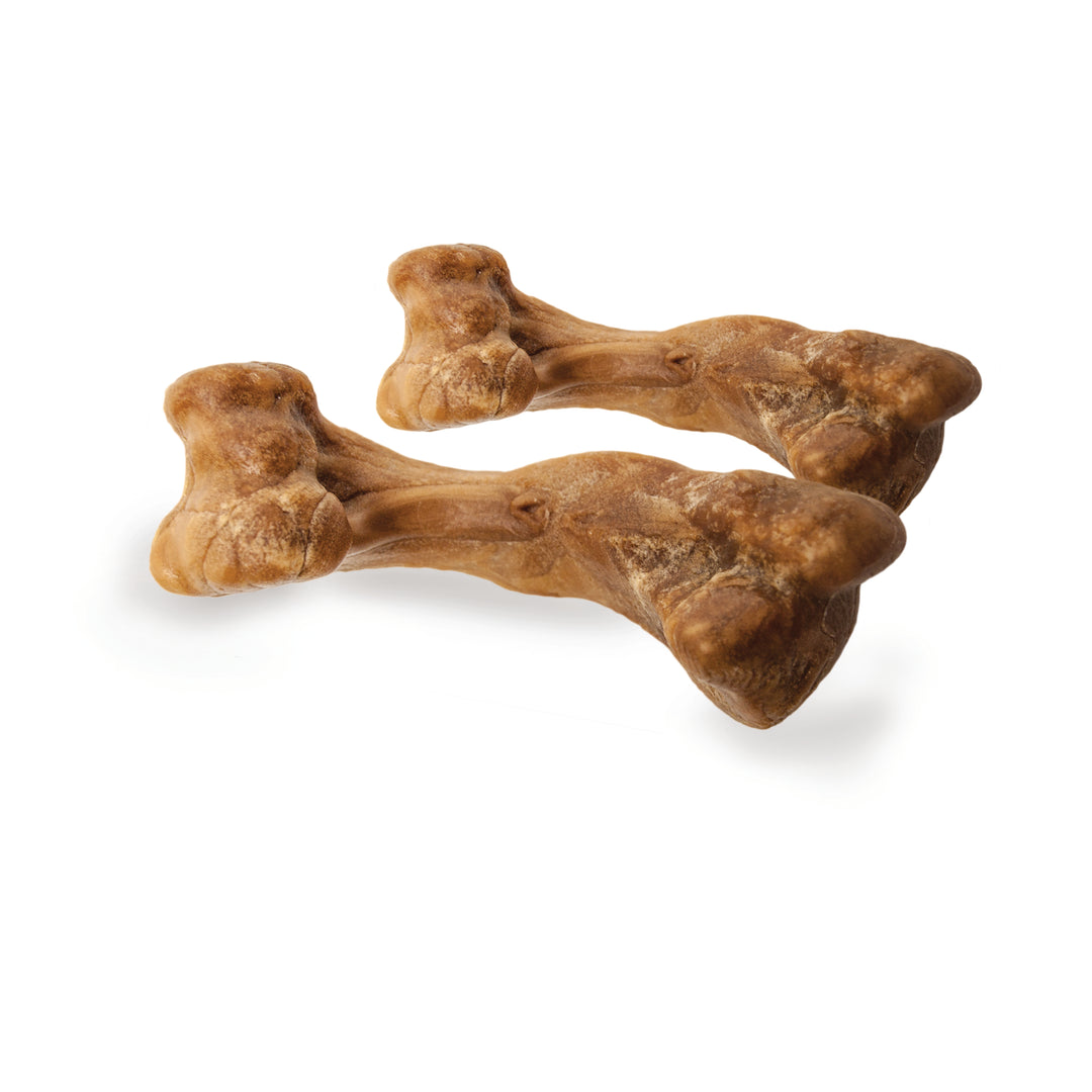Nylabone Healthy Edibles WILD All-Natural Long Lasting Puppy Chew Treats Turkey Small (4 Count)