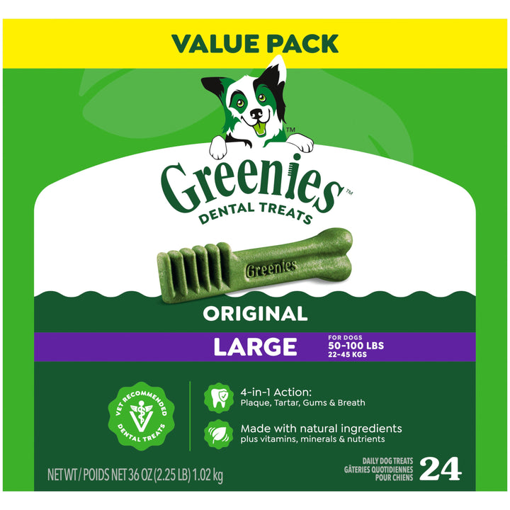 Greenies Original Dental Treats Large 36oz