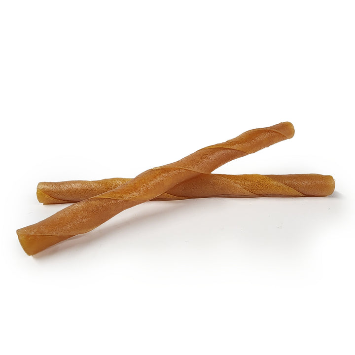 Cadet Chewalicious Rawhide-Free Natural Classic Chewy Twists Peanut Butter (15 Count)
