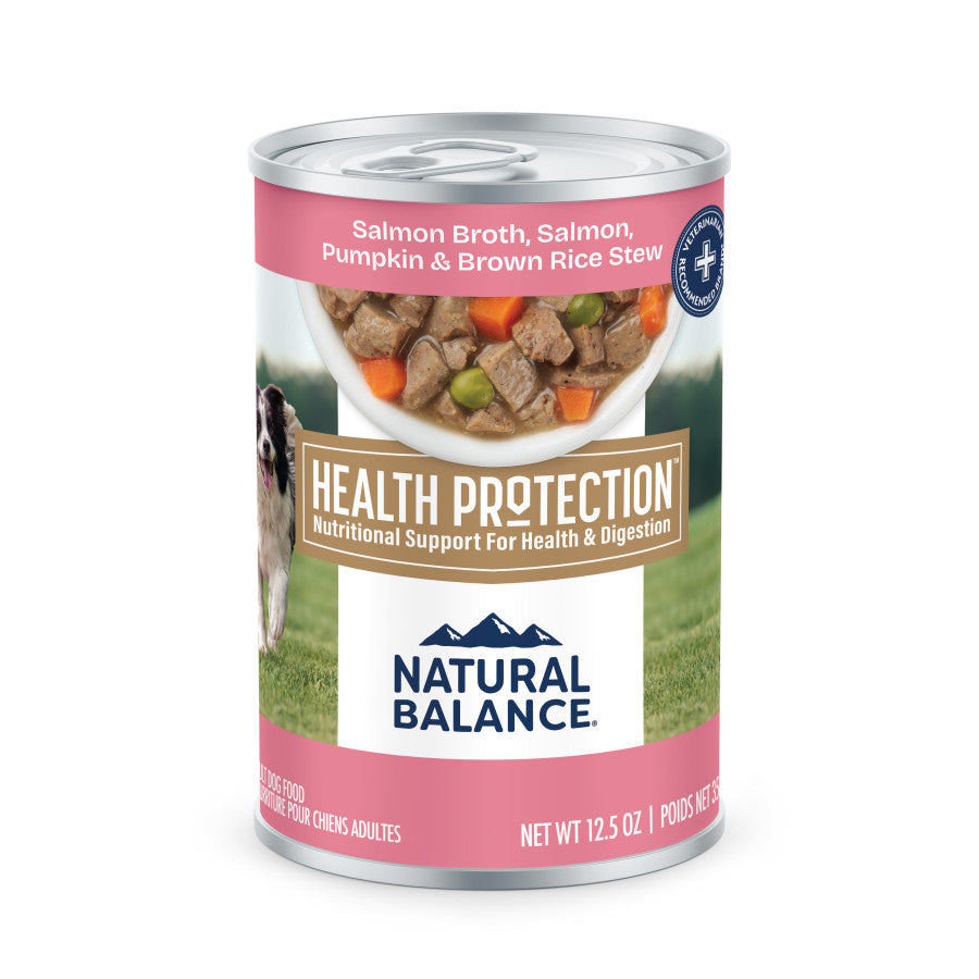 Natural Balance Health Protection Salmon Pumpkin Stew Salmon Pumpkin 12.5oz