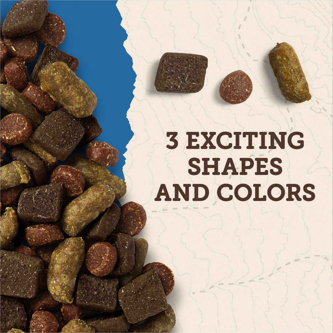 Zukes Trail Mix Peanut Butter and Oat Dog Treats 16 oz unpacked