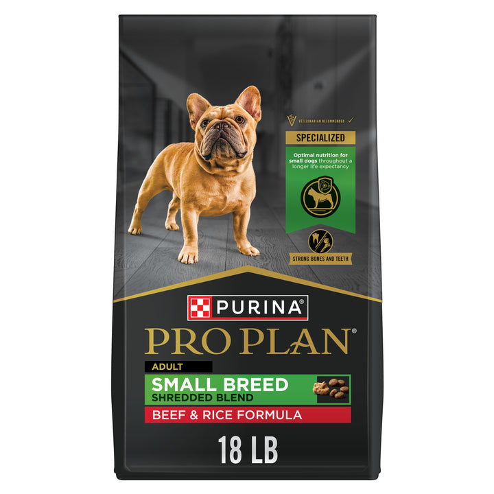 Pro Plan Small Breed Beef and Rice 18LB