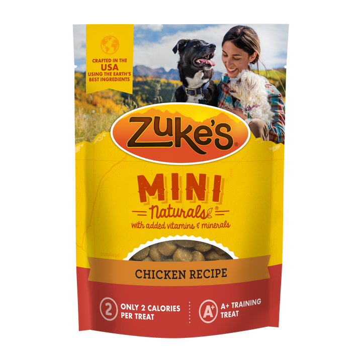 Zukes Mini Naturals Chicken Dog Treats 6 oz