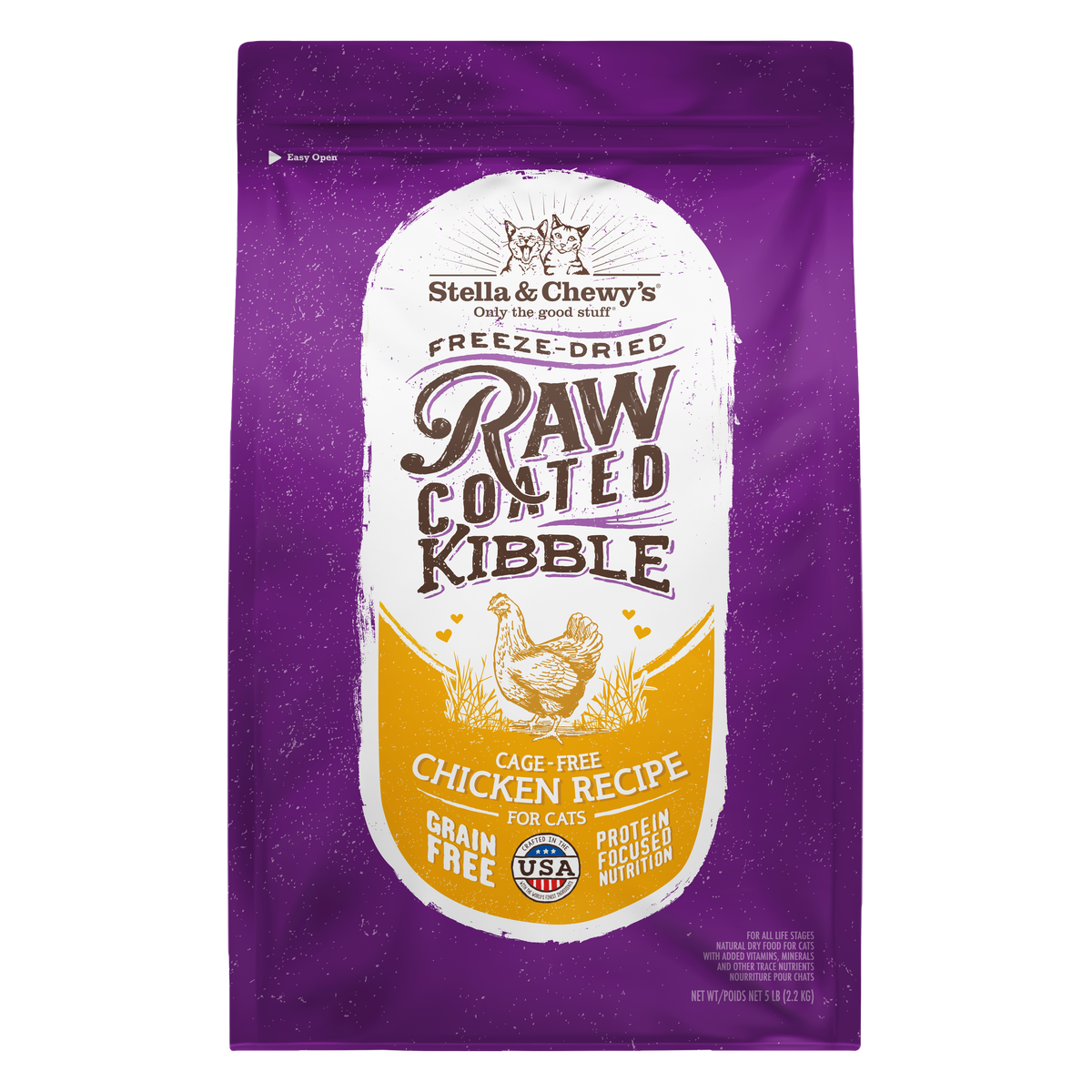 Kibble Raw Coated Chicken - 5 lb